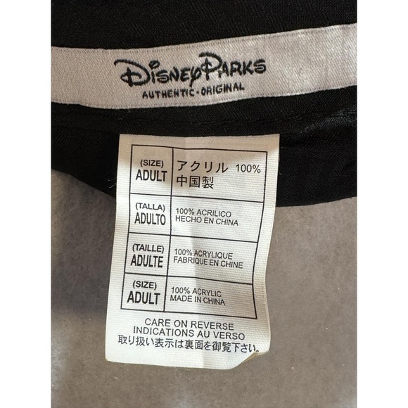 Womans Flannel Disney Parks Cadet Style Hat One Size Fits Most With Mickey - Picture 7 of 8